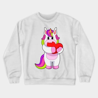 Unicorn Heart Crewneck Sweatshirt